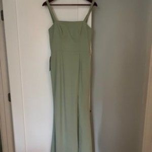 Azazie Gianetta Dress in Dusty Sage